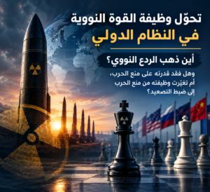 تحوّل وظيفة القوة النووية في النظام الدولي